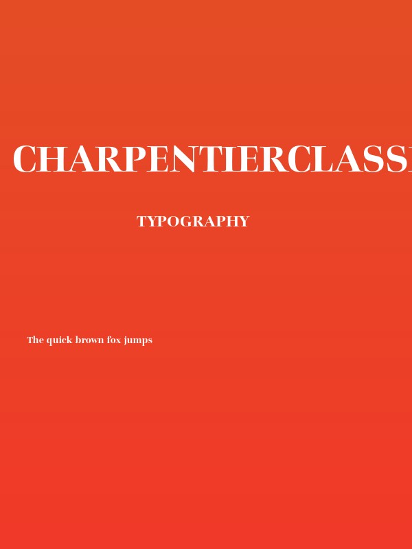 CharpentierClassicistiqueRed Poster