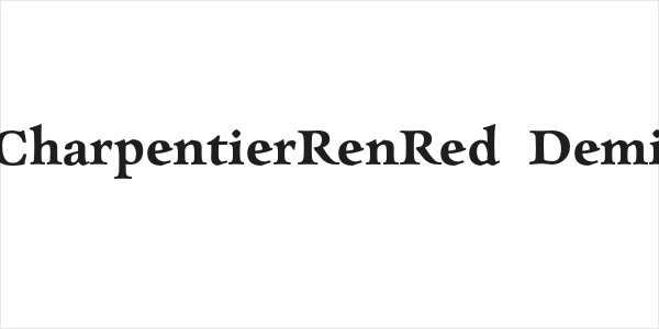 CharpentierRenRed-Demi Logo