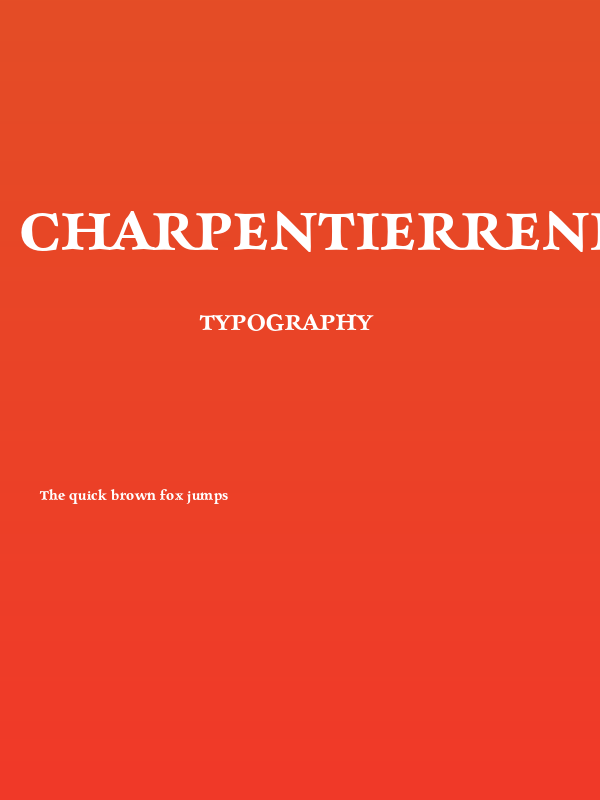 CharpentierRenRed-Demi Poster