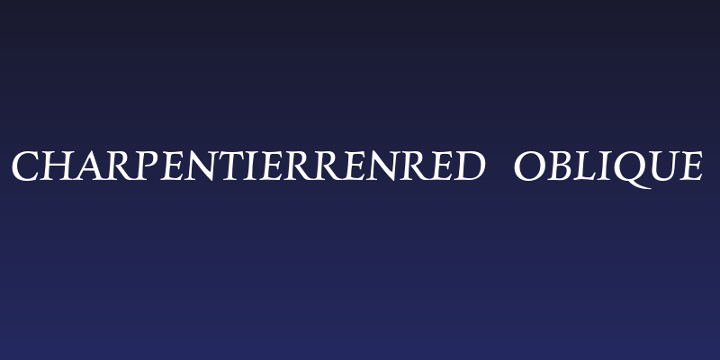 CharpentierRenRed-Oblique Social Header
