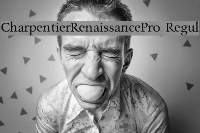 CharpentierRenaissancePro-Regul Font examples