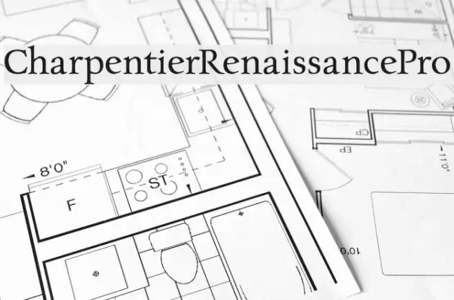 CharpentierRenaissancePro Font examples