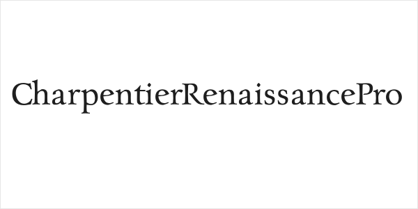 CharpentierRenaissancePro Logo