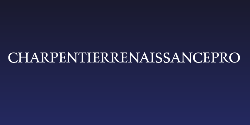 CharpentierRenaissancePro Social Header