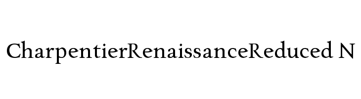 CharpentierRenaissanceReduced-N  नि: शुल्क फ़ॉन्ट्स डाउनलोड