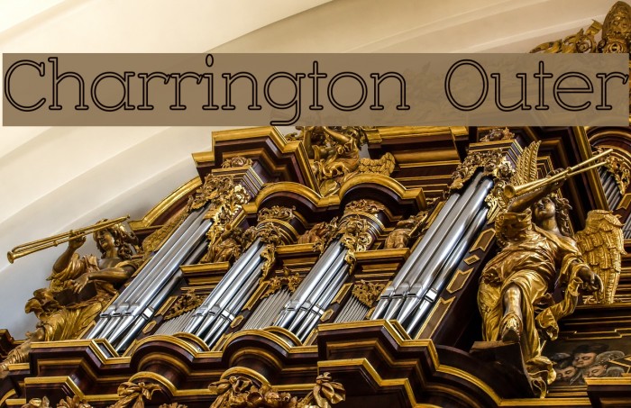 Charrington Outer Font examples