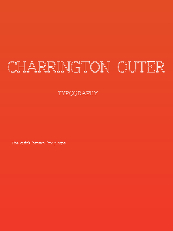 Charrington Outer Poster