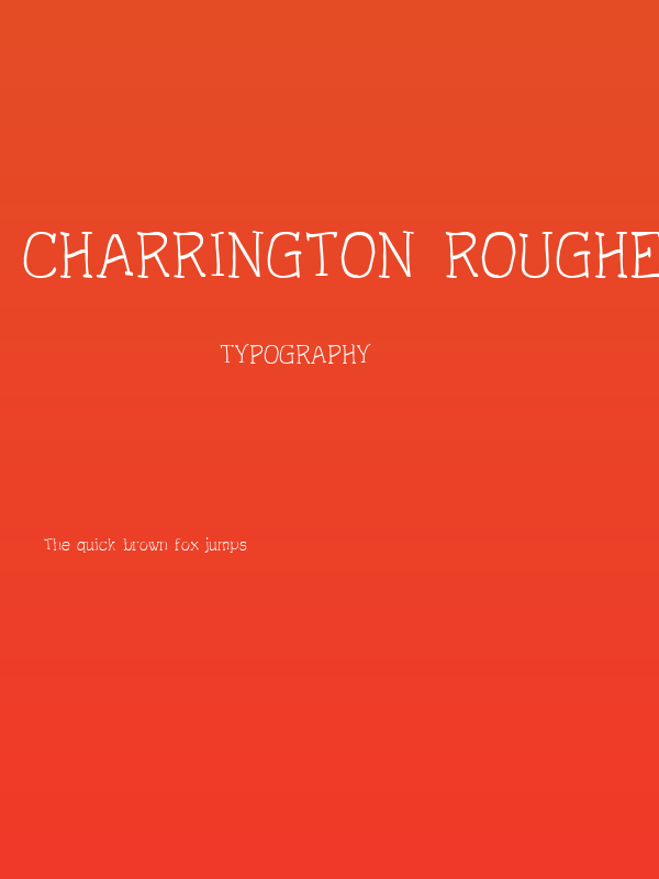 Charrington Roughened Poster