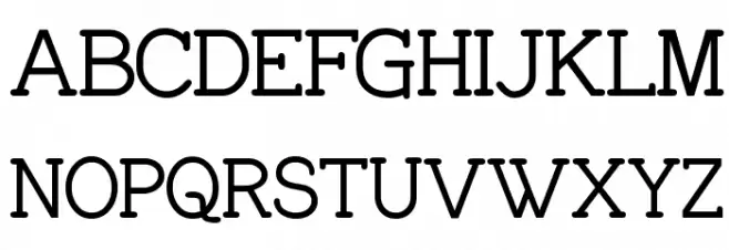 Charrington SemiBold Fonte MAIÚSCULAS