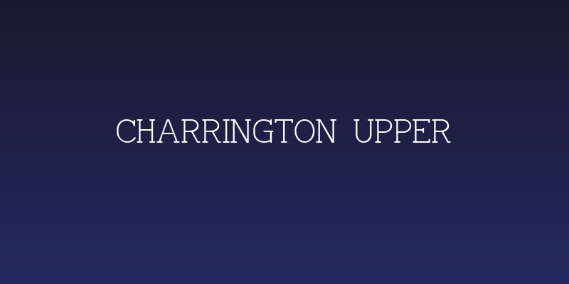 Charrington Upper Social Header