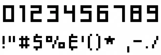Charriot Deluxe フォント その他の文字