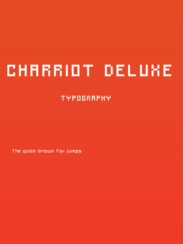 Charriot Deluxe Poster