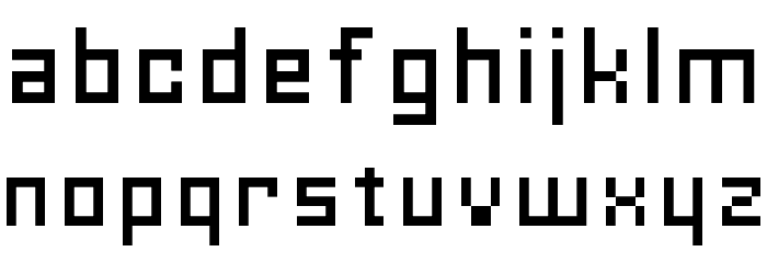 Charriot Deluxe フォント 小文字