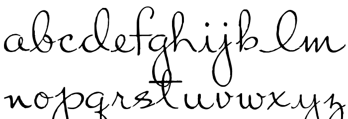 Chart Moss Font LOWERCASE