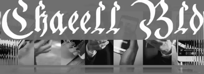 Charterwell Bold フォント examples