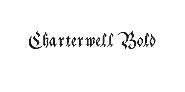 Charterwell Bold Logo