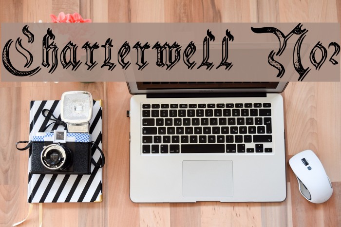 Charterwell No2 Шрифта examples