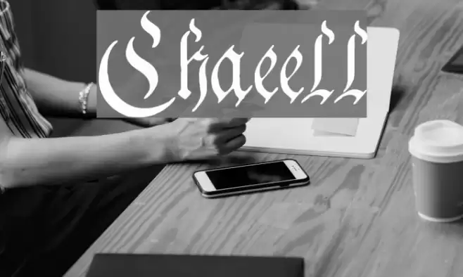 Charterwell Font examples