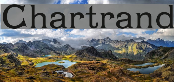 Chartrand Font examples
