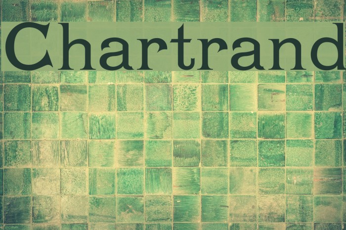 Chartrand Font examples