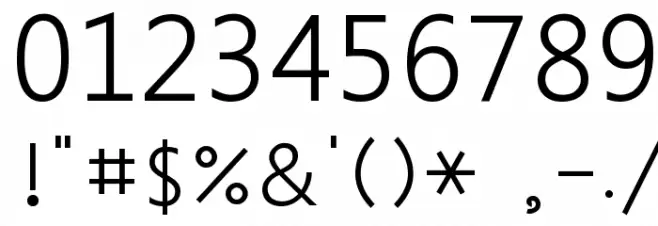 Charukola Unicode Font OTHER CHARS