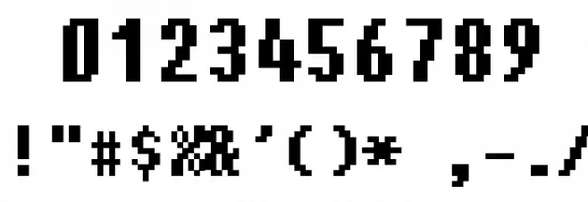 Charybdis Font OTHER CHARS