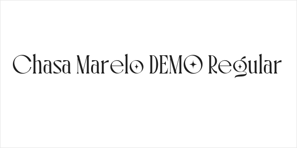 Chasa Marelo DEMO Regular Logo