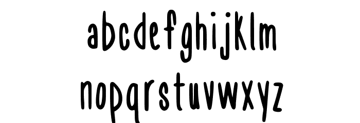 Chase Regular Font LOWERCASE
