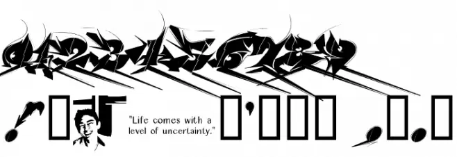 Chase Zen Jackulator  Font OTHER CHARS