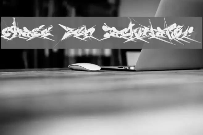 Chase Zen Jackulator  Font examples