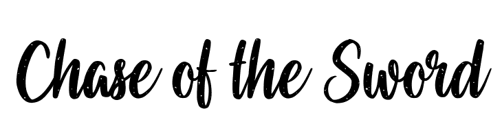 Chase of the Sword  Frei Schriftart Herunterladen