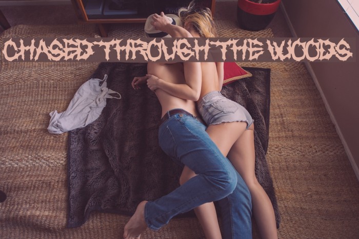 Chased Through The Woods Font examples