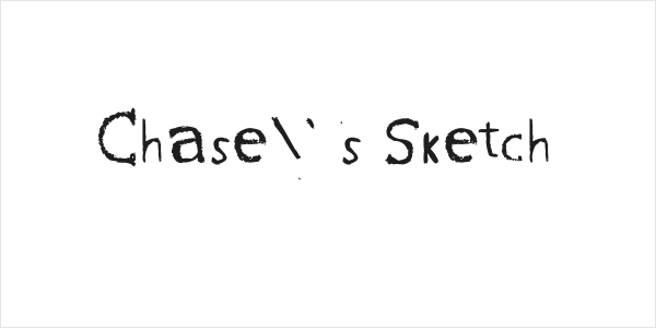 Chase's Sketch Logo
