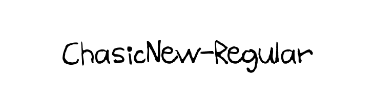 ChasicNew-Regular  Free Fonts Download