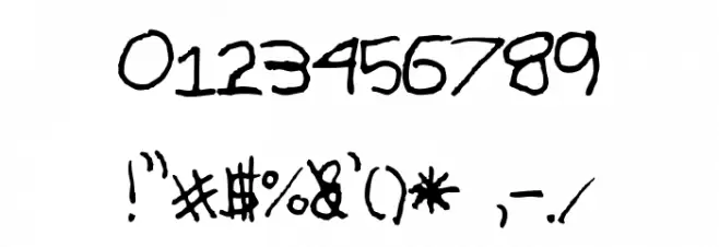 ChasicNew-Regular Font OTHER CHARS