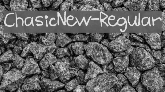ChasicNew-Regular Font examples