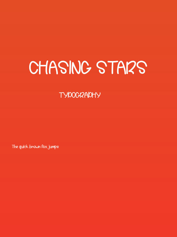 Chasing Stars Poster