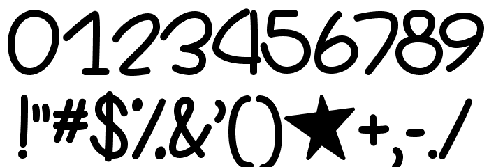 ChasingStars Font OTHER CHARS