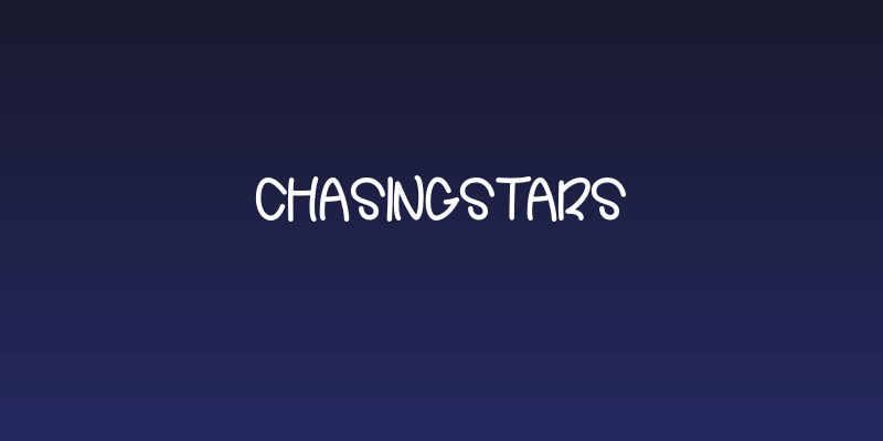 ChasingStars Social Header