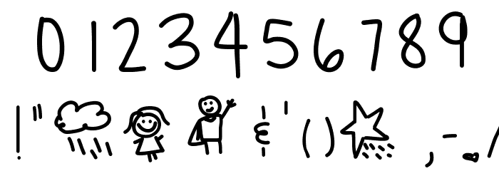 ChasingTime Font OTHER CHARS