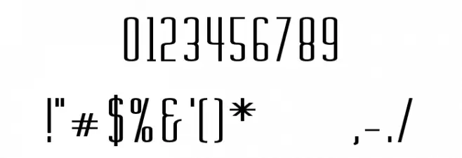 Chasline-Bold Bold Font OTHER CHARS