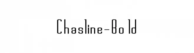 Chasline-Bold  Fuentes Gratis Descargar