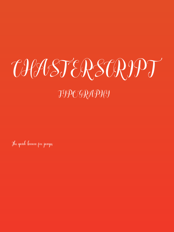 ChasterScript Poster