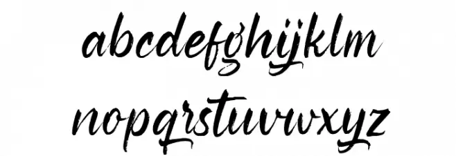 Chastery DEMO Italic Fuentes MINÚSCULAS