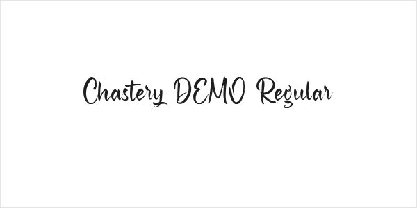 Chastery DEMO Regular Logo