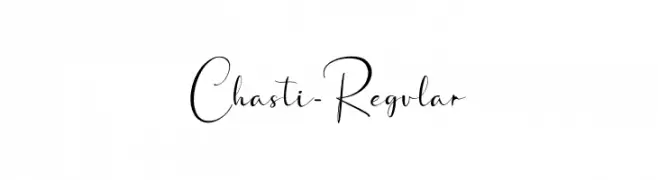 Chasti-Regular  font caratteri gratis