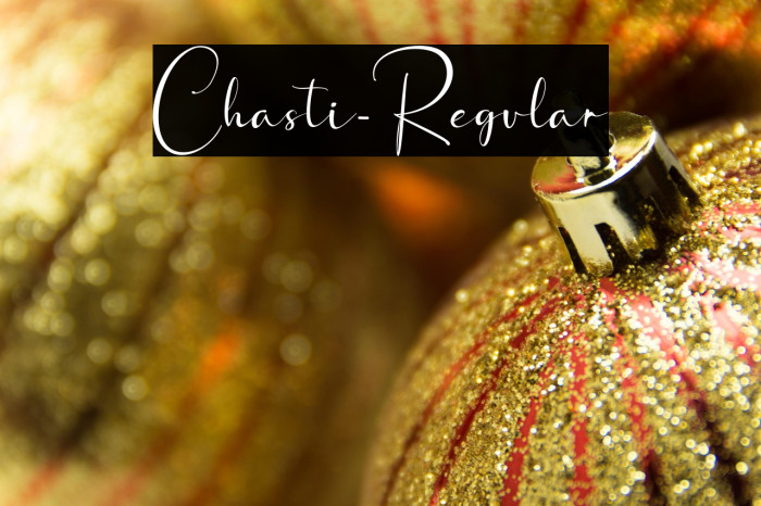 Chasti-Regular Example 1