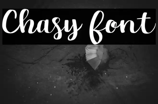 Chasy Font examples