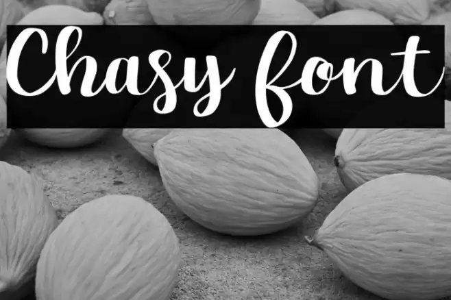 Chasy Font examples
