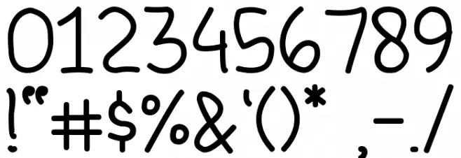 Chasywadan Font OTHER CHARS